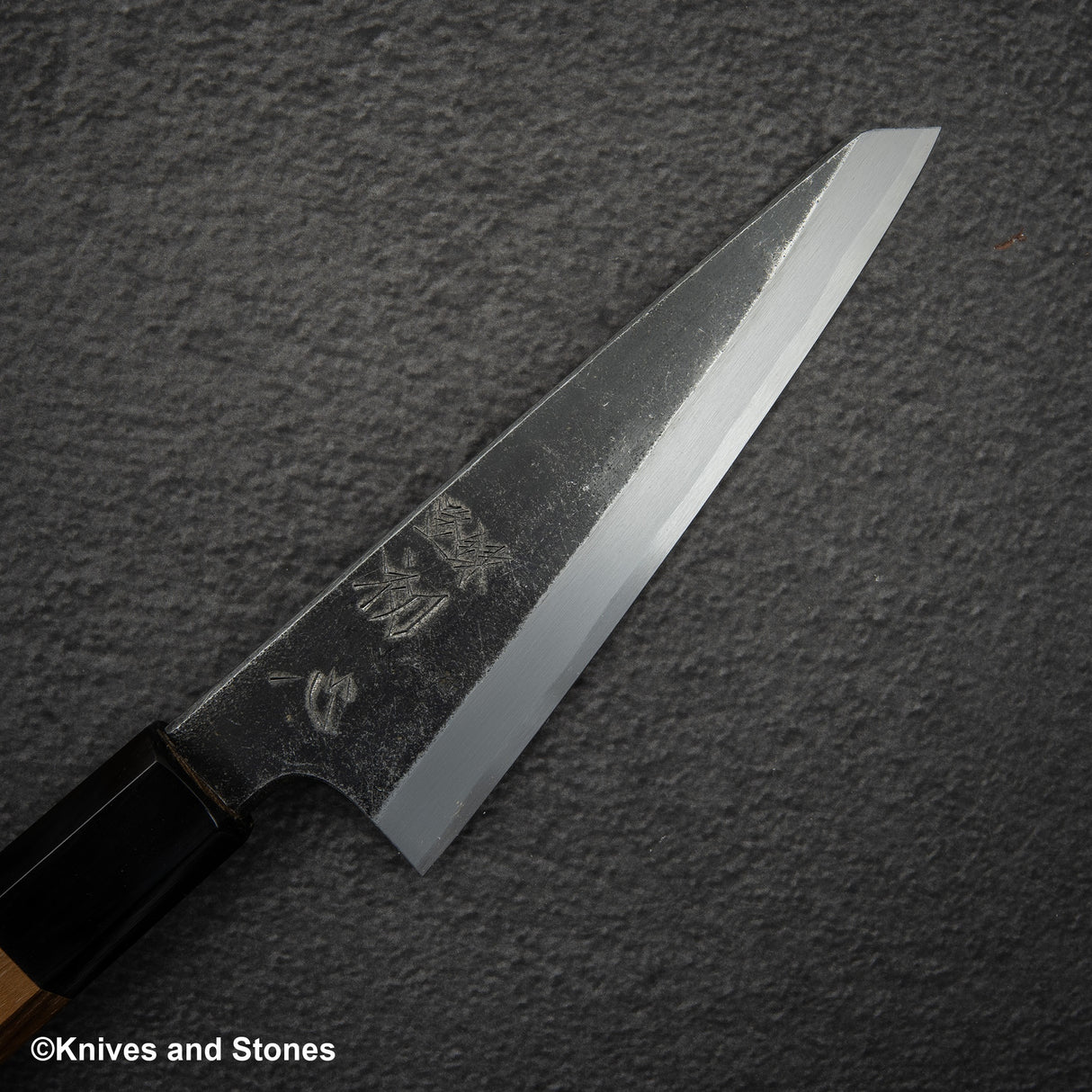 Hatsukokoro x Myojin Shirasagi Blue 2 黑內骨楽剔骨刀 150mm