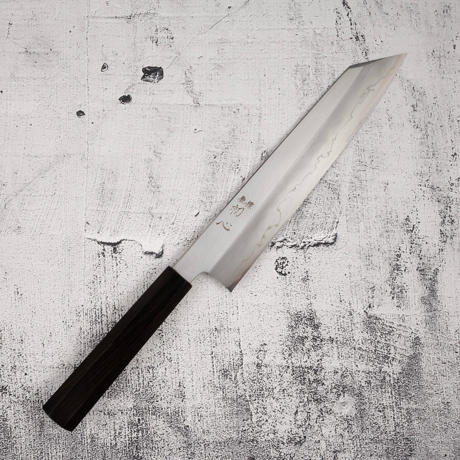 初心 x 中川 銀三寬刃切付牛刀 240mm