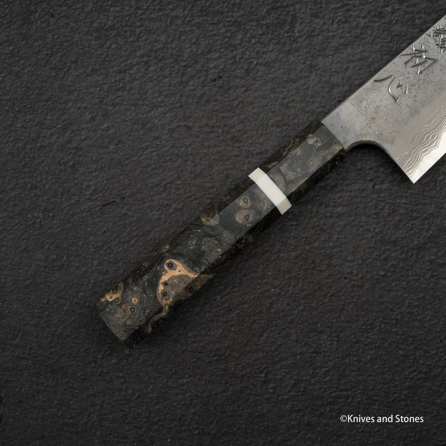 Nigara x Hatsukokoro Ryusui Blue 2 大馬士革三德 170mm