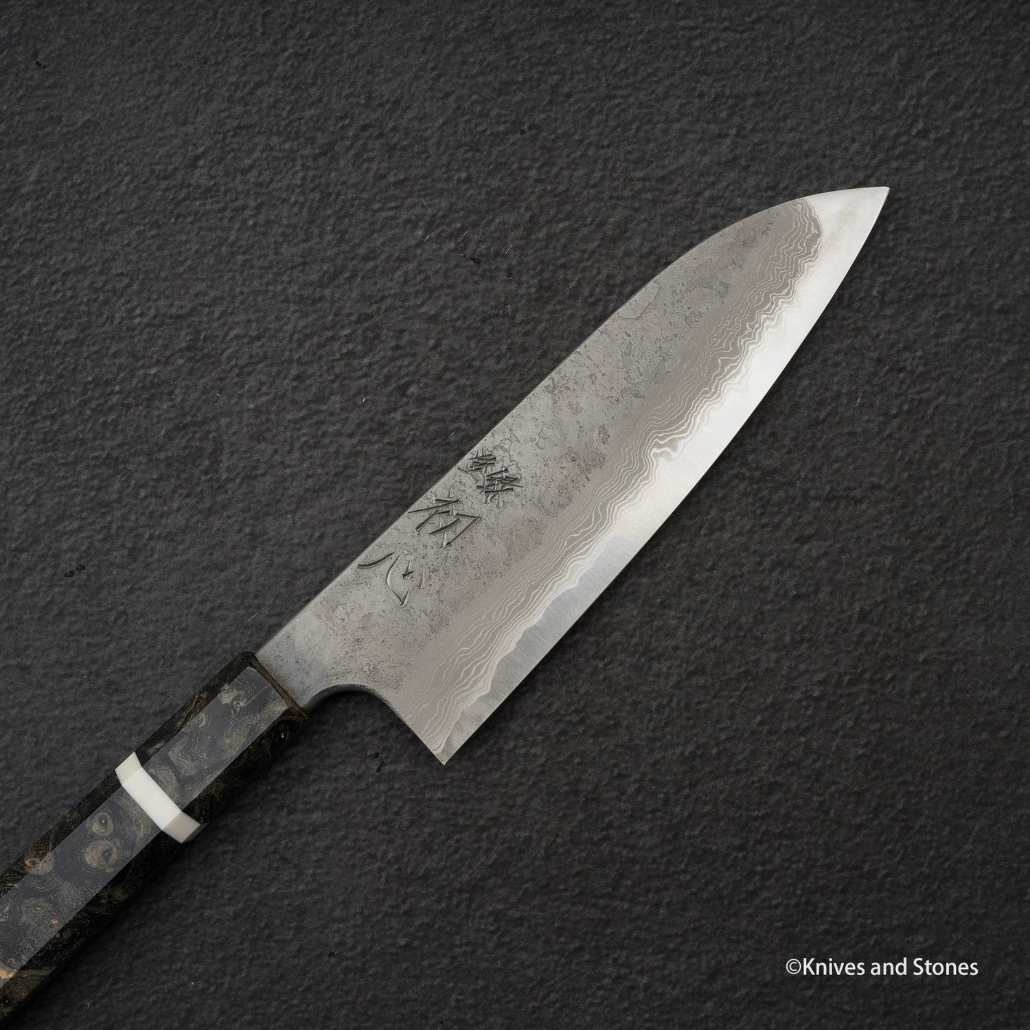 Nigara x Hatsukokoro Ryusui Blue 2 大馬士革三德 170mm