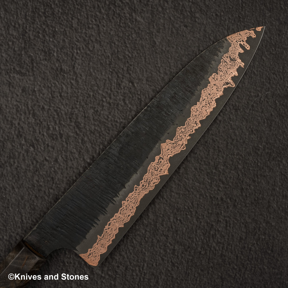 Hatsukokoro x Nigara Yorokobi SLD 銅土梅大馬士革牛刀 210mm 附 Saya