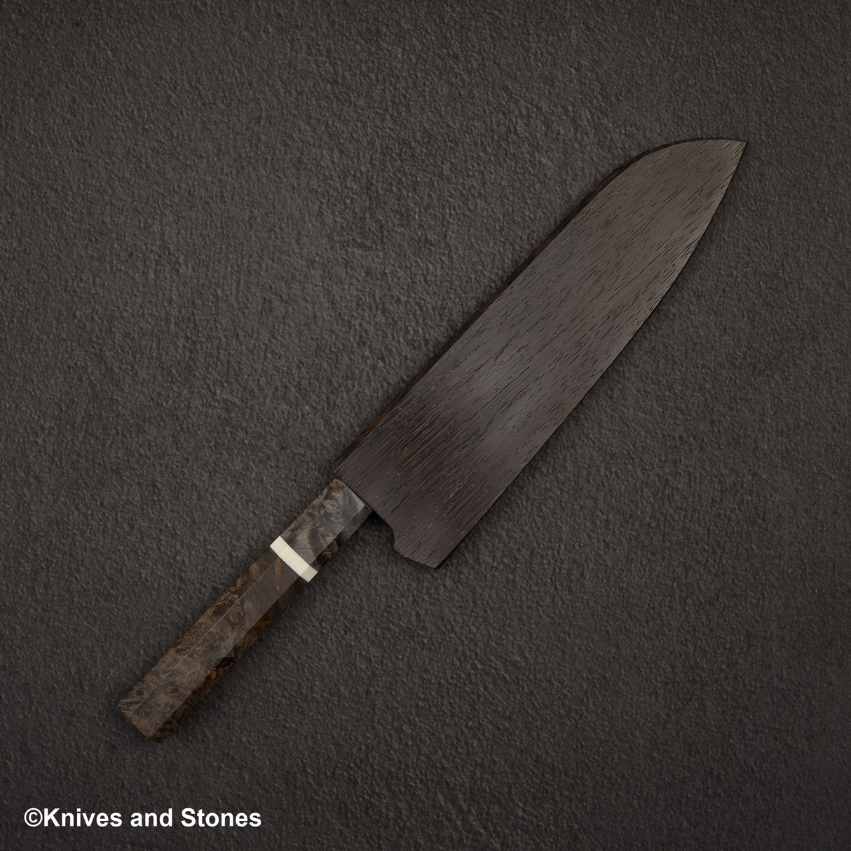 Hatsukokoro x Nigara Yorokobi SLD 銅土梅大馬士革三德 180mm 帶 Saya