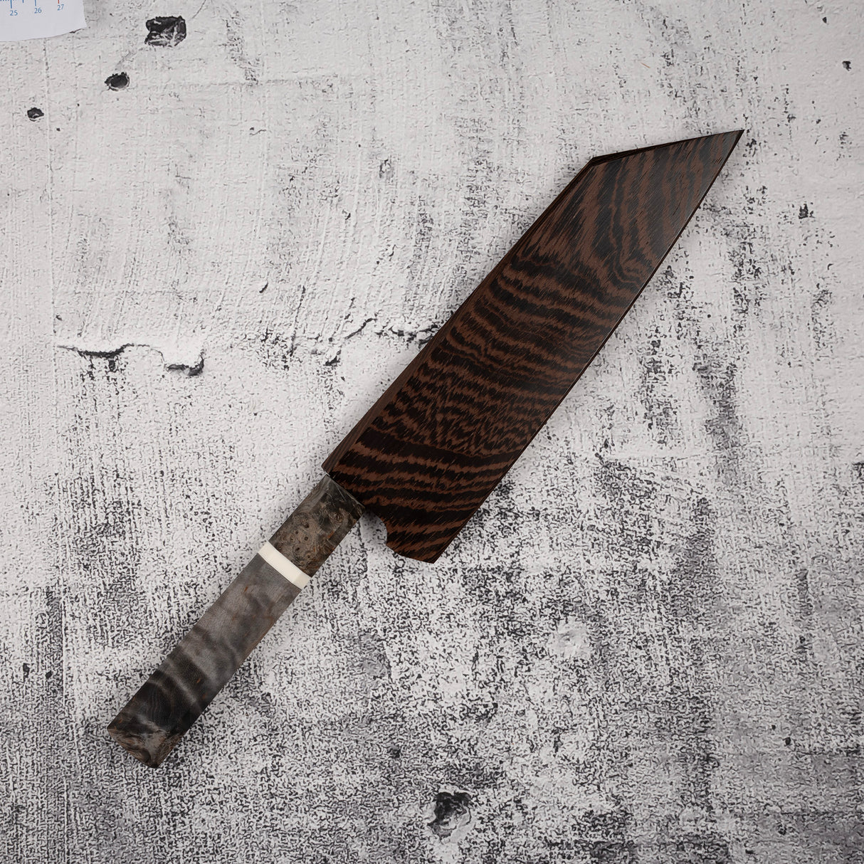 初心 x 二唐 喜特製 SLD 黑打大馬士革文化拋光刀