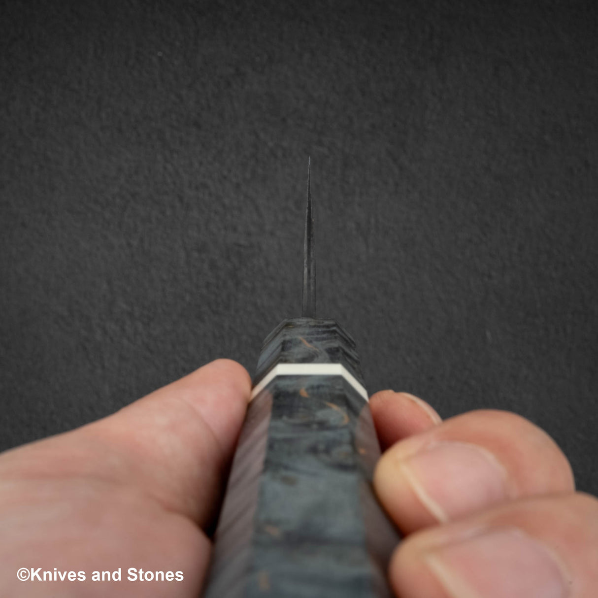 Hatsukokoro x Nigara Yorokobi Special SLD 黑內大馬士革牛刀 210mm 樺木手柄