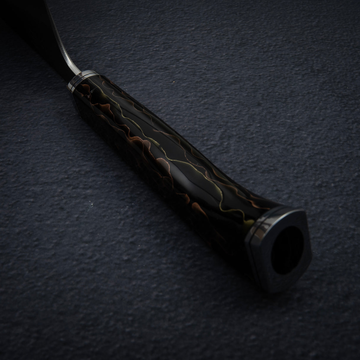 Hatsukokoro x Yoshikane SKD Nashiji Gyuto 210mm 加高銅網手柄