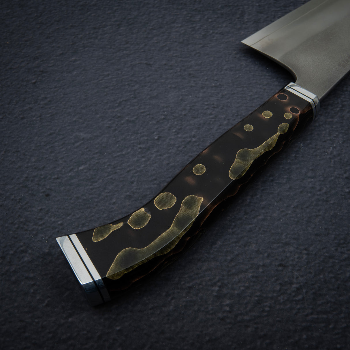 Hatsukokoro x Yoshikane SKD Nashiji Gyuto 210mm 加高銅網手柄