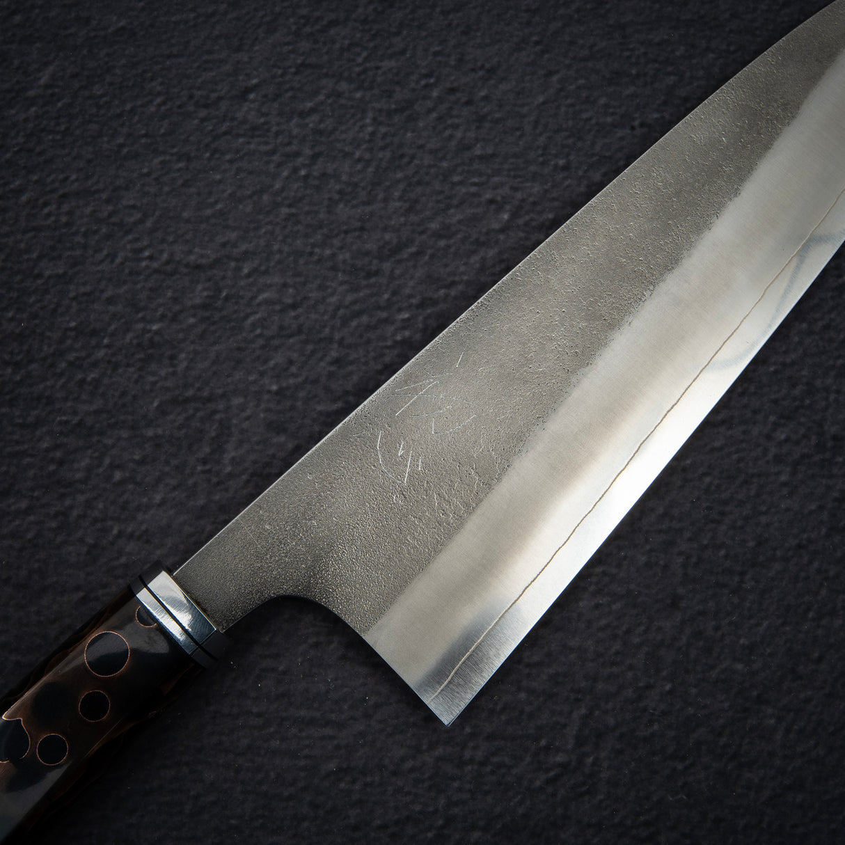Hatsukokoro x Yoshikane SKD Nashiji Gyuto 210mm 加高銅網手柄
