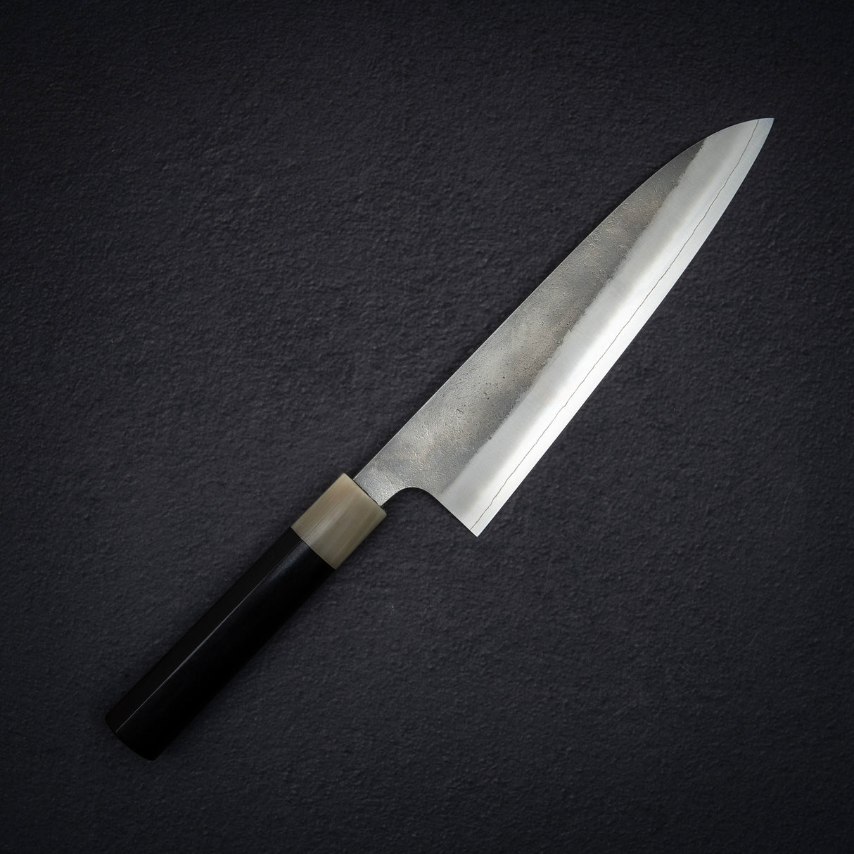 Hatsukokoro x Yoshikane SKD Nashiji Gyuto 210mm 超高,心形烏木手柄