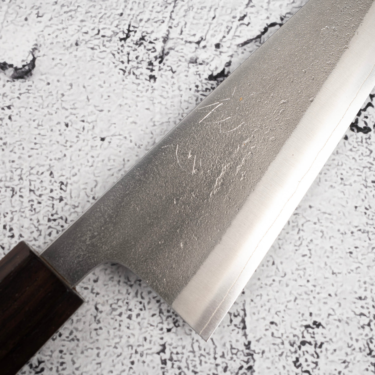 Hatsukokoro x Yoshikane SKD Nashiji Honesuki 150mm Ebony Handle