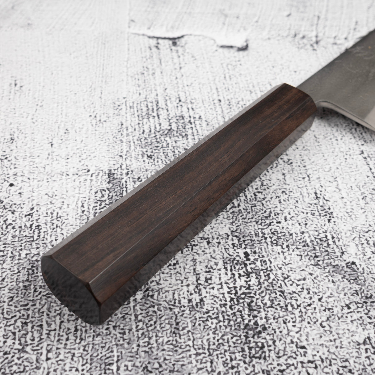 Hatsukokoro x Yoshikane SKD Nashiji Honesuki 150mm Ebony Handle