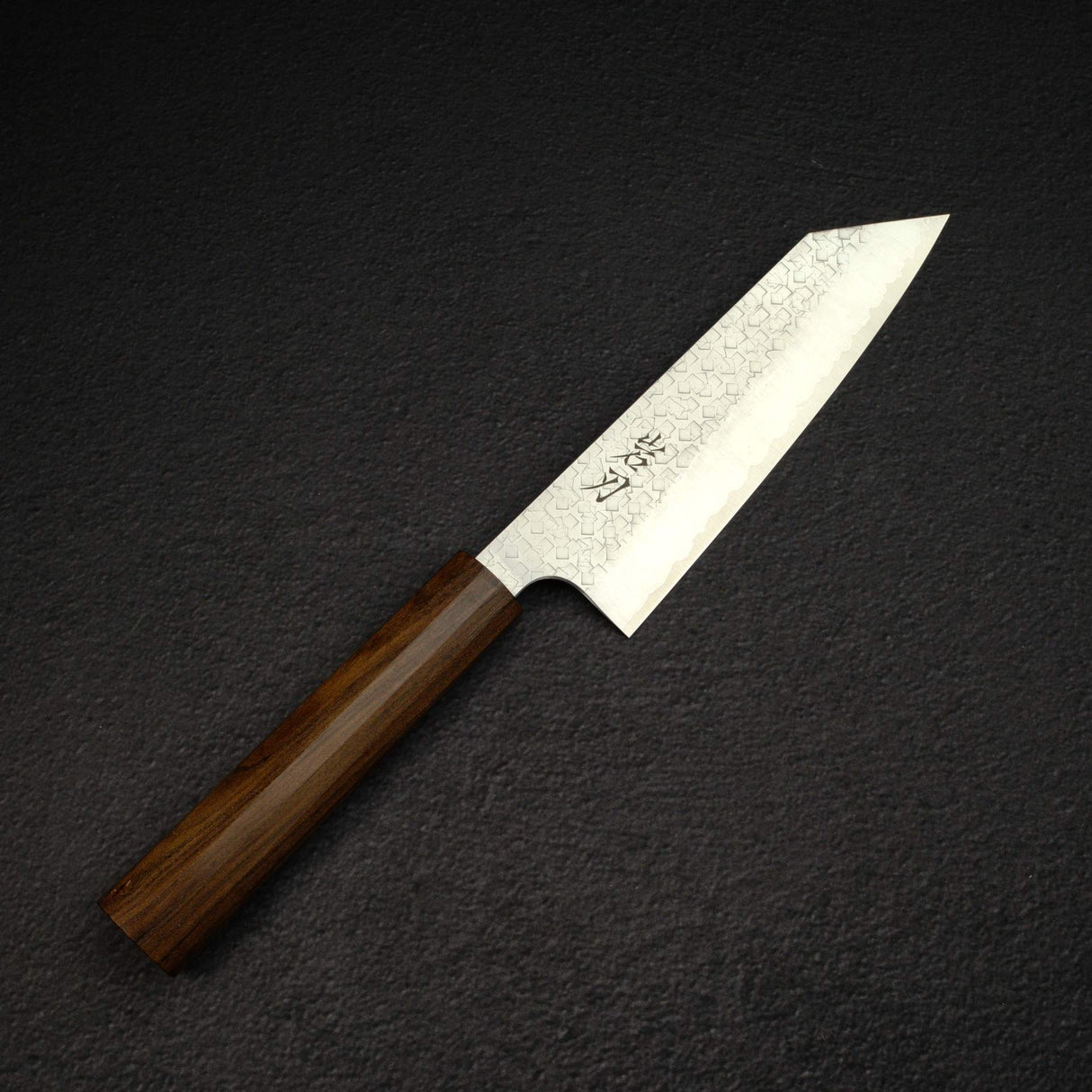 K&S Arare SG2 文化刀 170mm,甲鐵刃物製,搭配黑色 Charcate(查爾凱特)刀柄