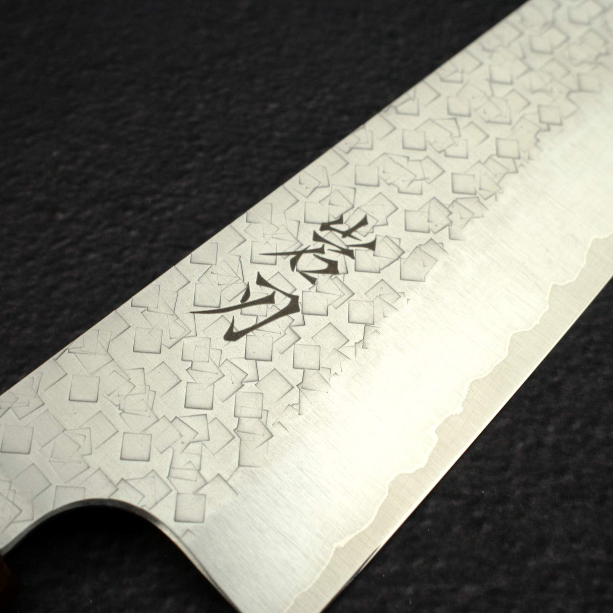 K&S Arare SG2 文化刀 170mm,甲鐵刃物製,搭配黑色 Charcate(查爾凱特)刀柄