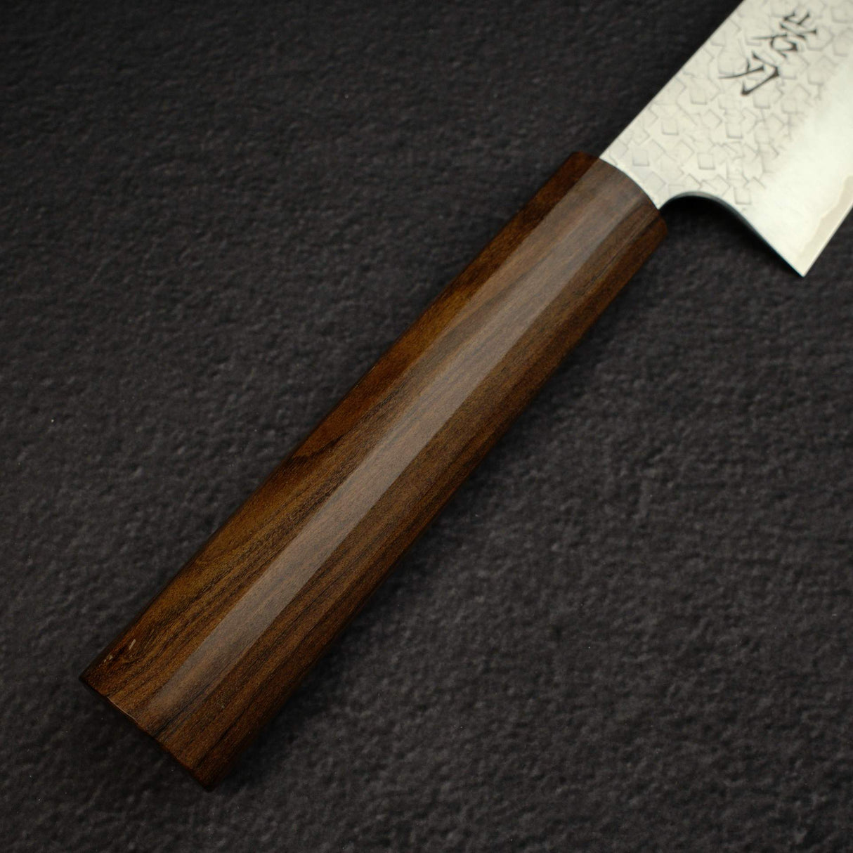 K&S Arare SG2 文化刀 170mm,甲鐵刃物製,搭配黑色 Charcate(查爾凱特)刀柄