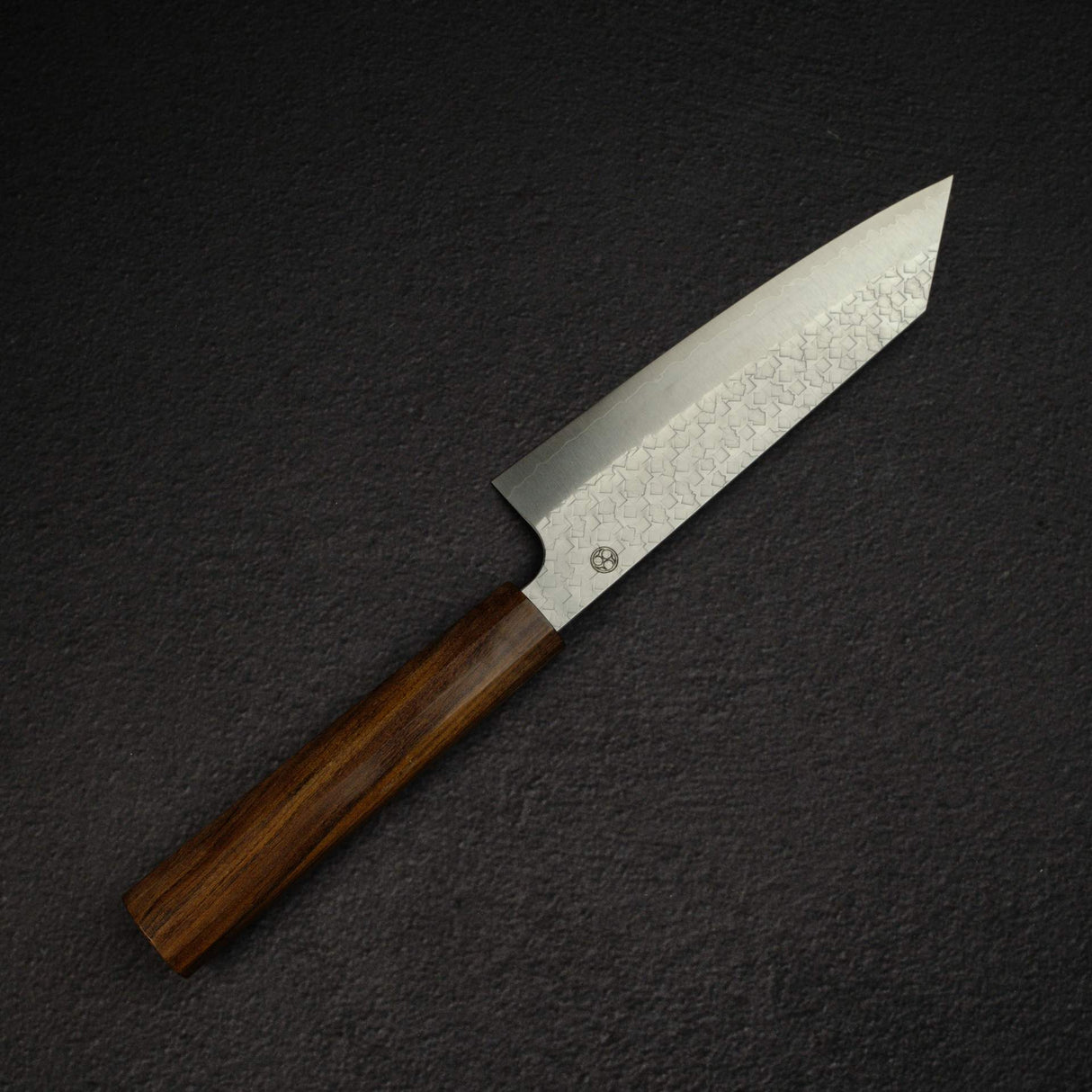 K&S Arare SG2 文化刀 170mm,甲鐵刃物製,搭配黑色 Charcate(查爾凱特)刀柄