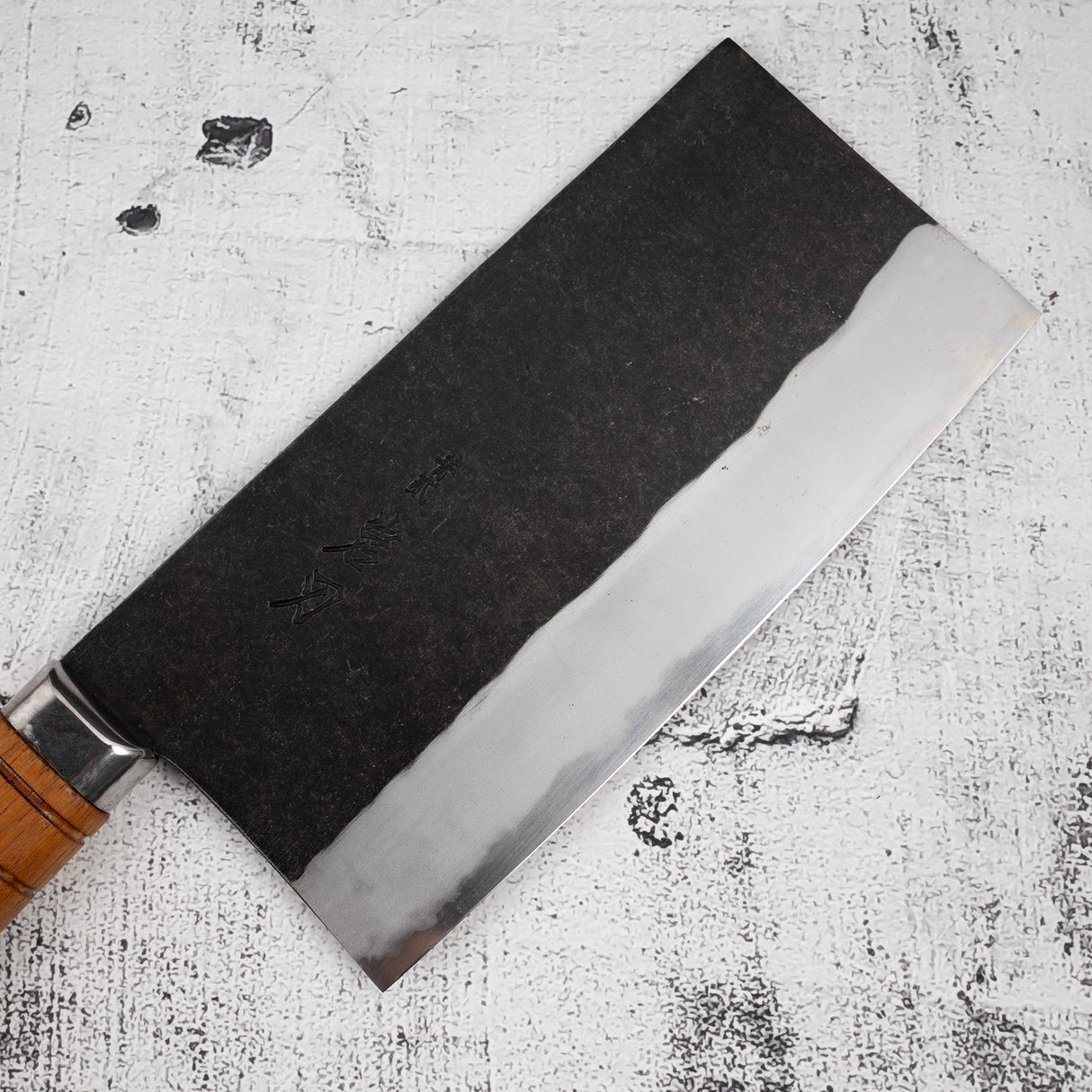 Introductory Offer: K&S Blue 2 Kurouchi Chinese Cleaver 210mm