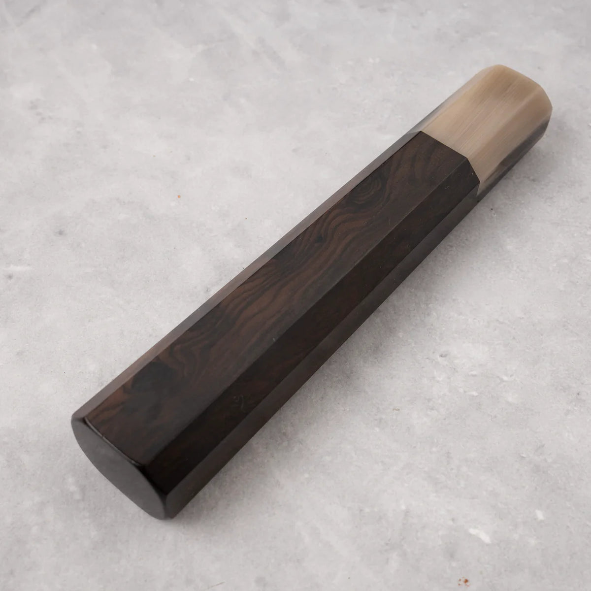 Octagonal Ebony Blonde Horn — photo 2