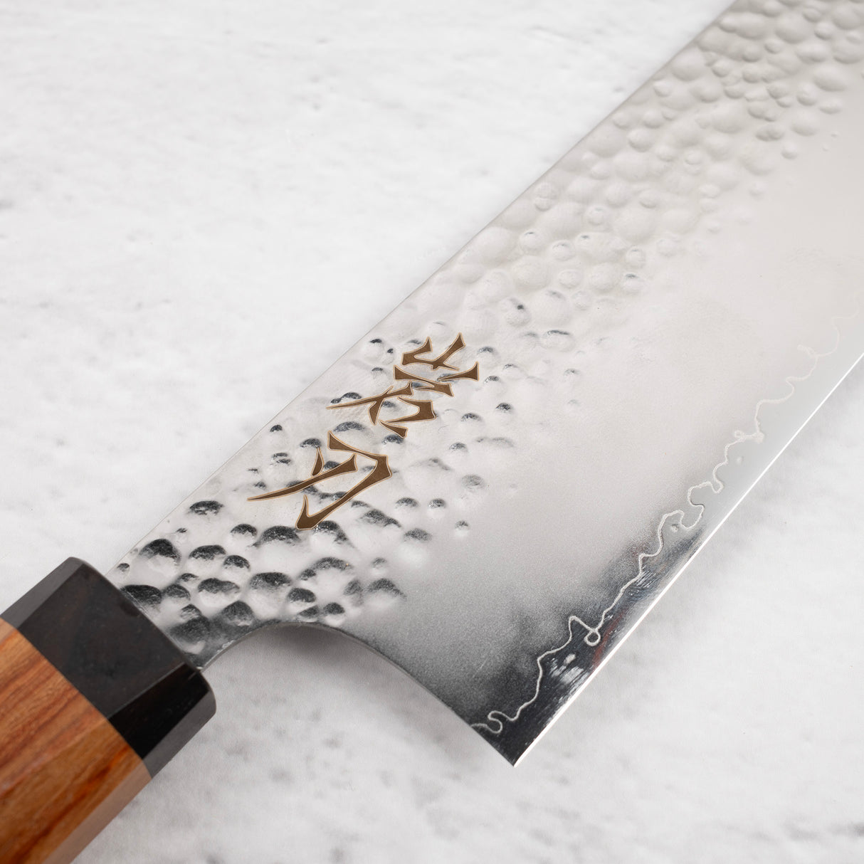 K&S VG10 Tsuchime Sanmai Nakiri 180毫米西式刀柄