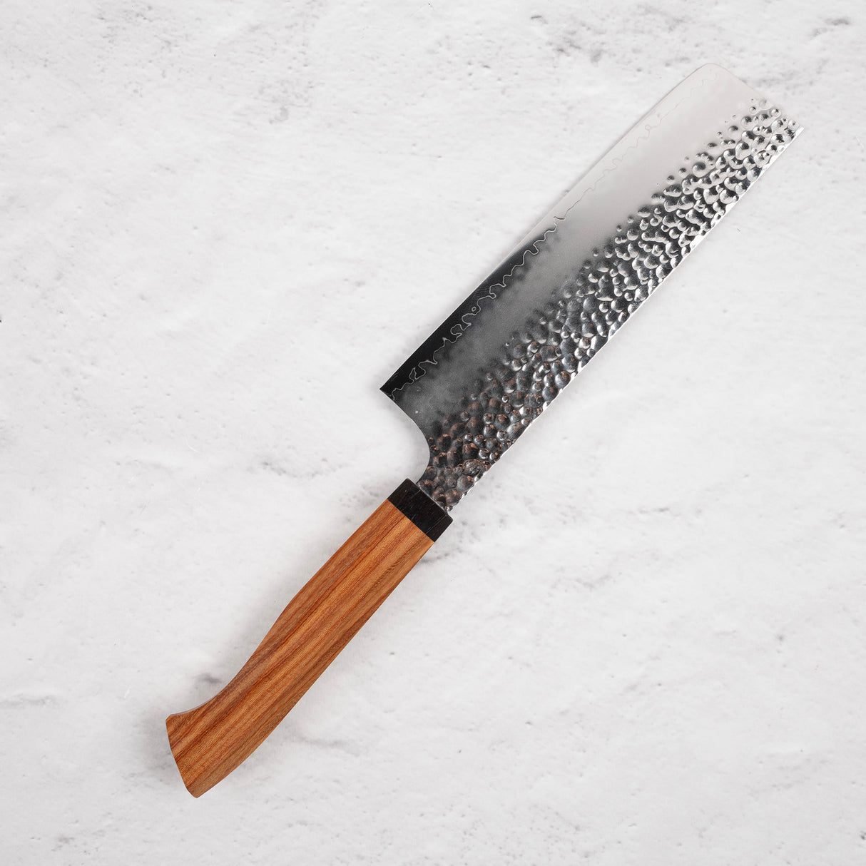 K&S VG10 Tsuchime Sanmai Nakiri 180毫米西式刀柄