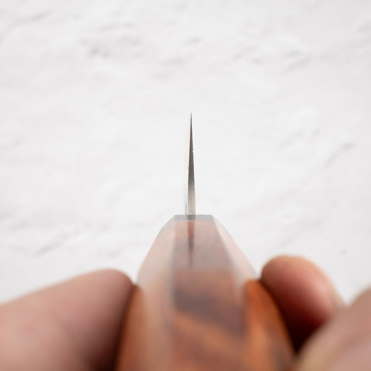 K&S VG10 Tsuchime Sanmai Santoku 180毫米西式刀柄