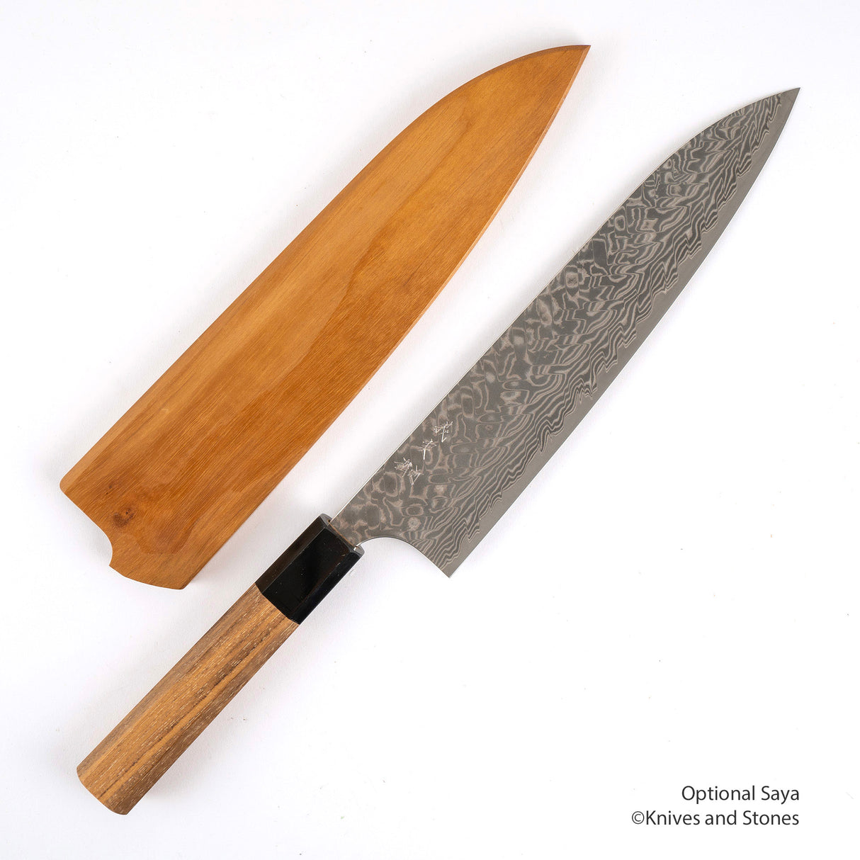 Yoshimi Kato SG2 Suminagashi Gyuto 210mm