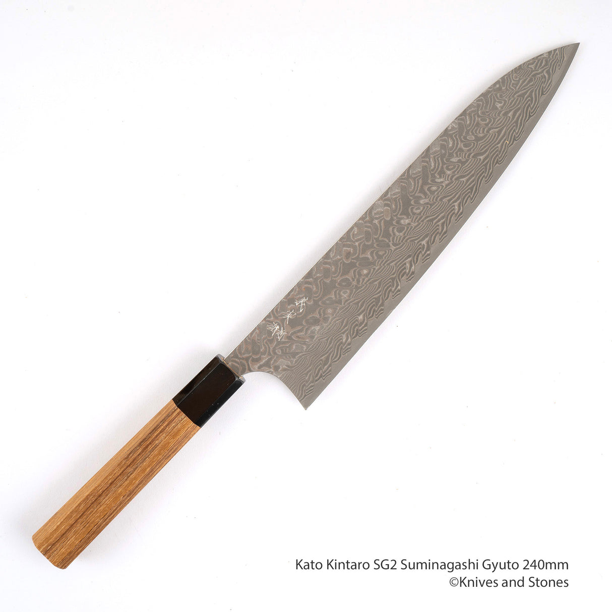Yoshimi Kato SG2 Suminagashi Gyuto 210mm