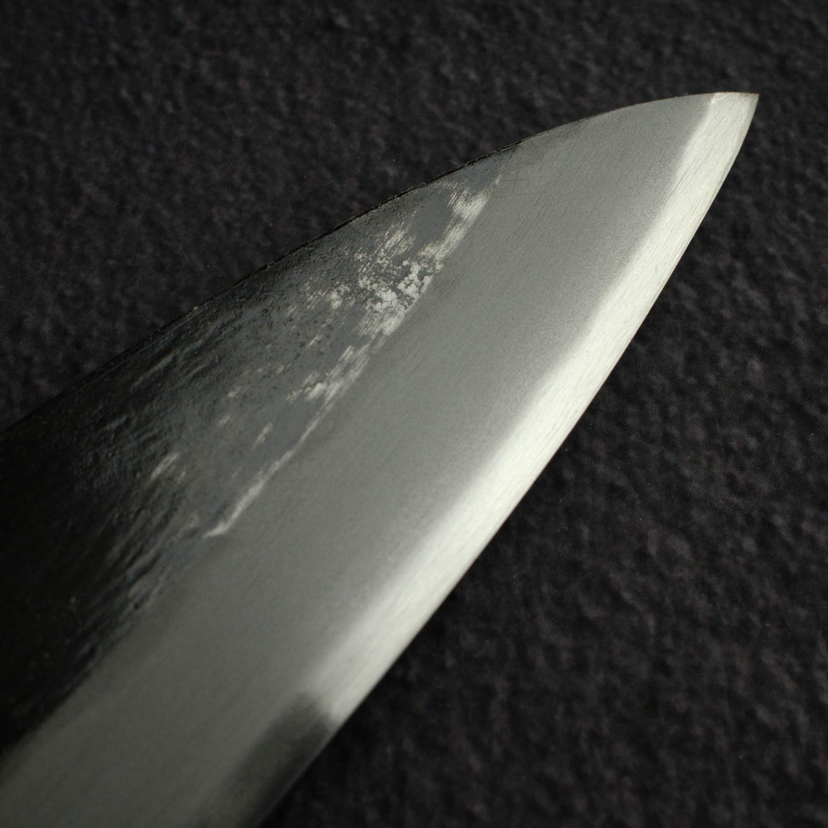黑鐵 青鋼二號 黑打 牛刀 210mm B-Grade, 紫檀木 Handle