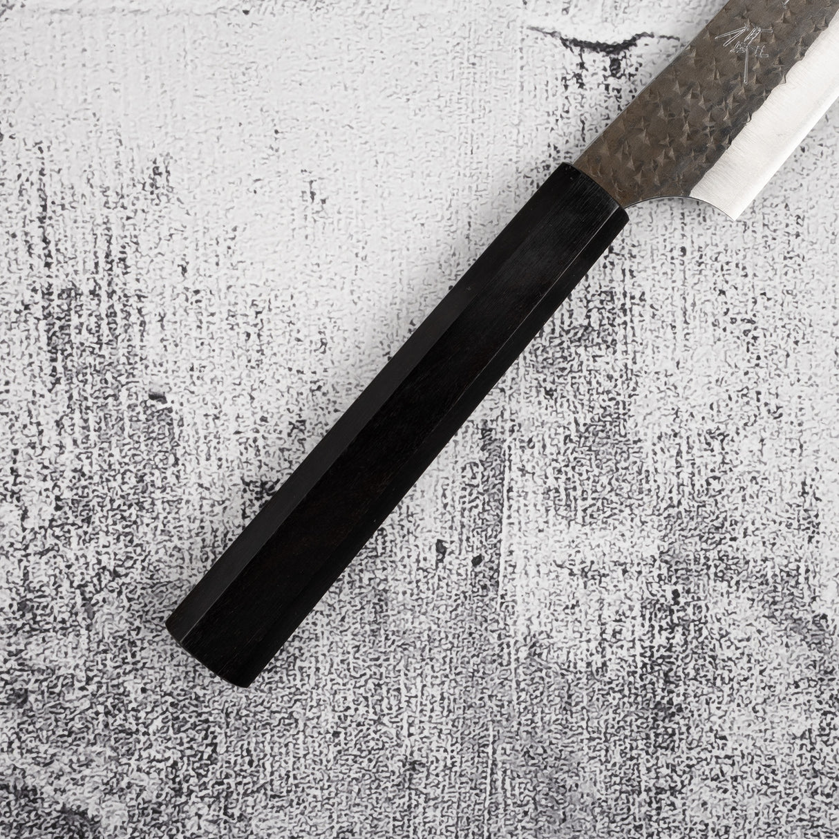 Kurosaki Kokusen Ei AS Sujihiki 240mm Aogami Super Ebony