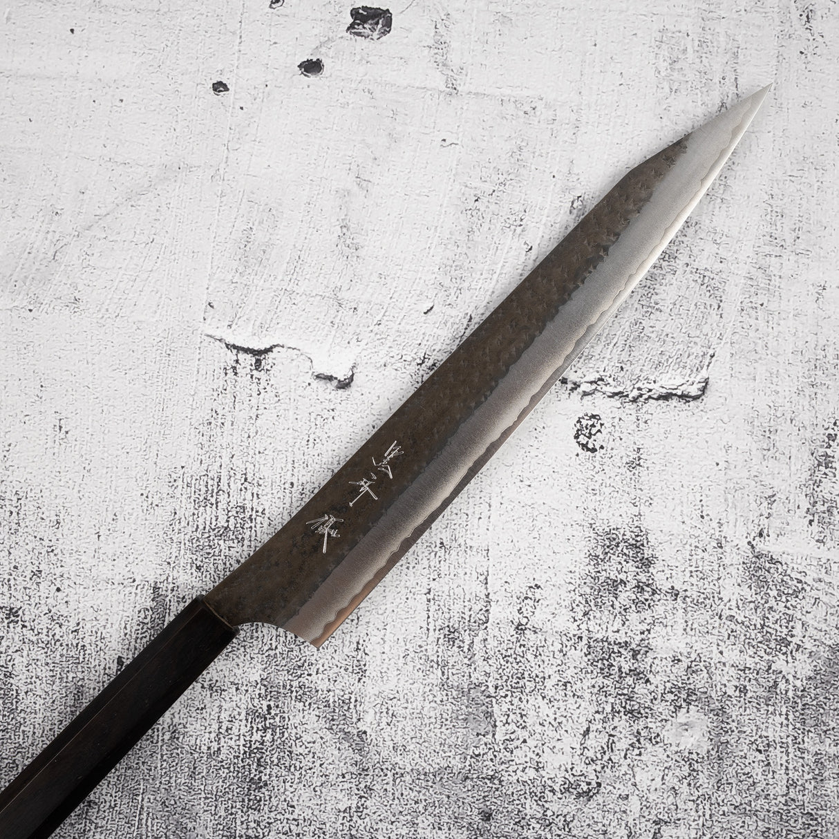 Kurosaki Kokusen Ei AS Sujihiki 270mm Aogami Super Ebony