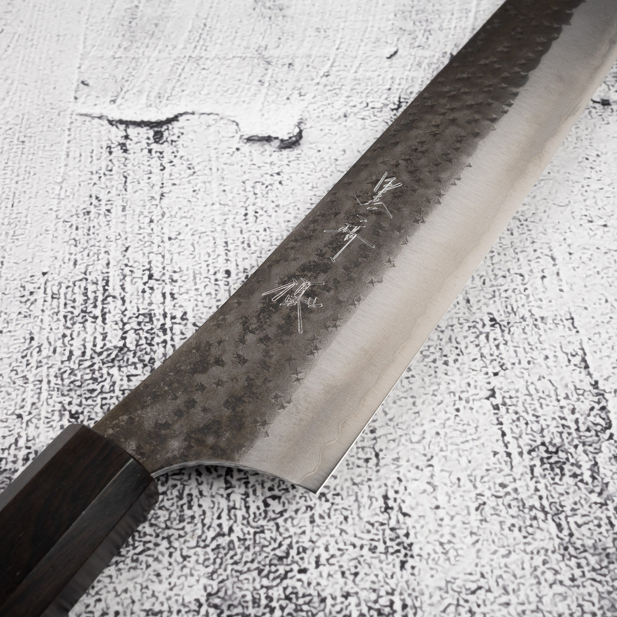 Kurosaki Kokusen Ei AS Sujihiki 270mm Aogami Super Ebony
