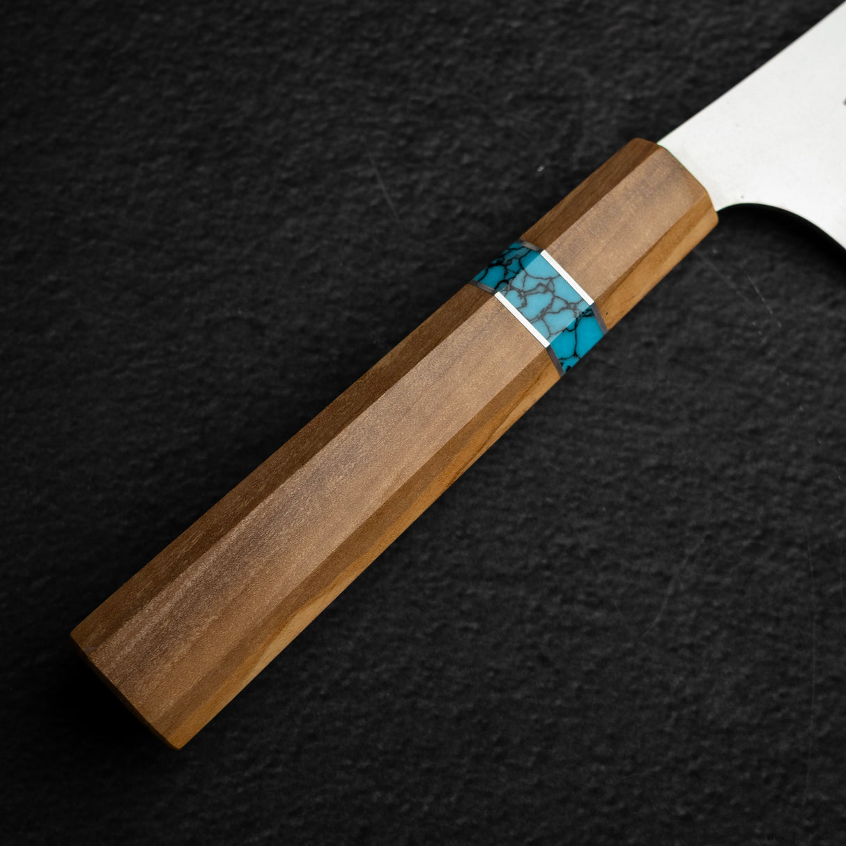 Kurosaki Gekko VG XEOS Gyuto 210mm - Turquoise Ring