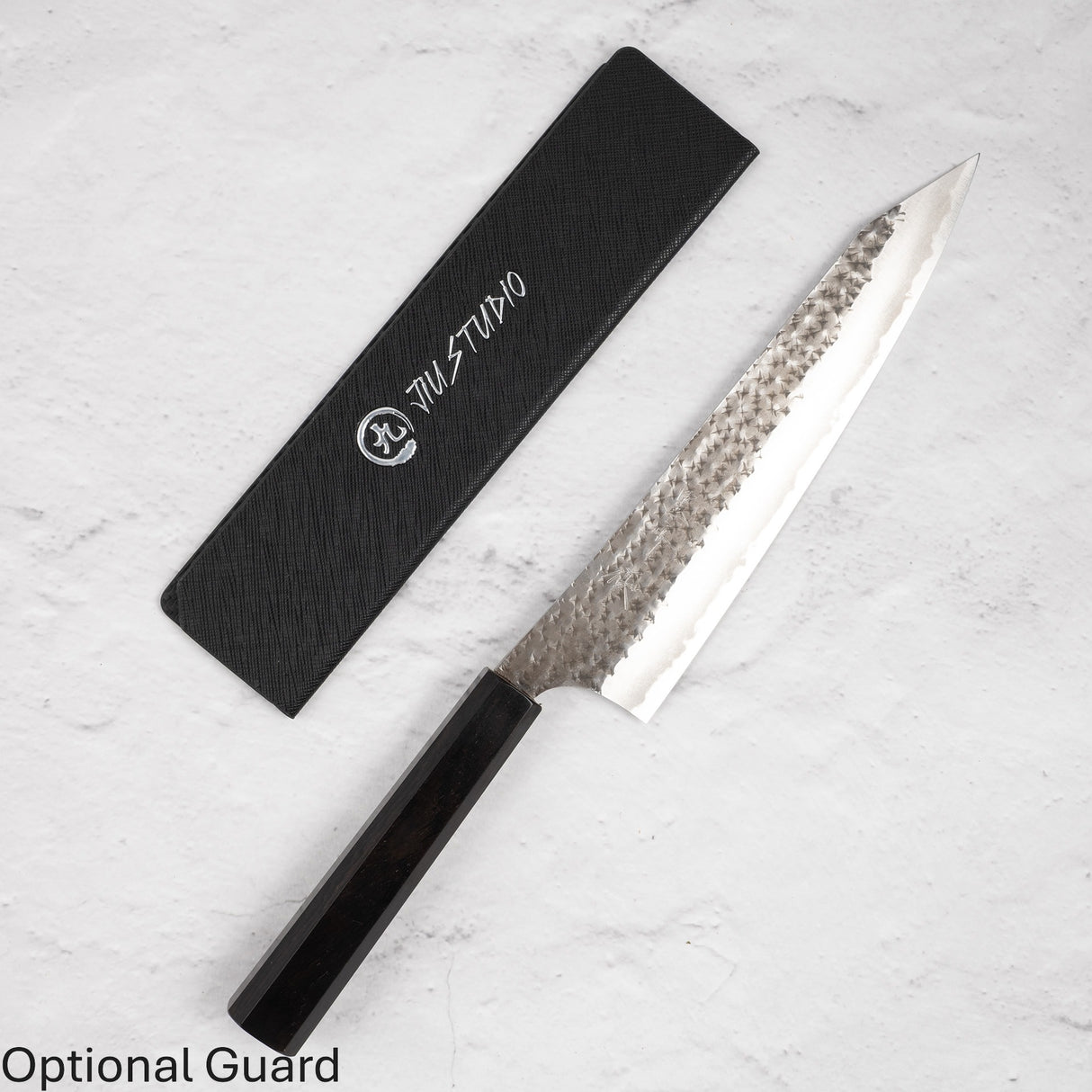 Kurosaki Kokusen Ei Aogami Super K tip Gyuto 210mm Ebony Handle