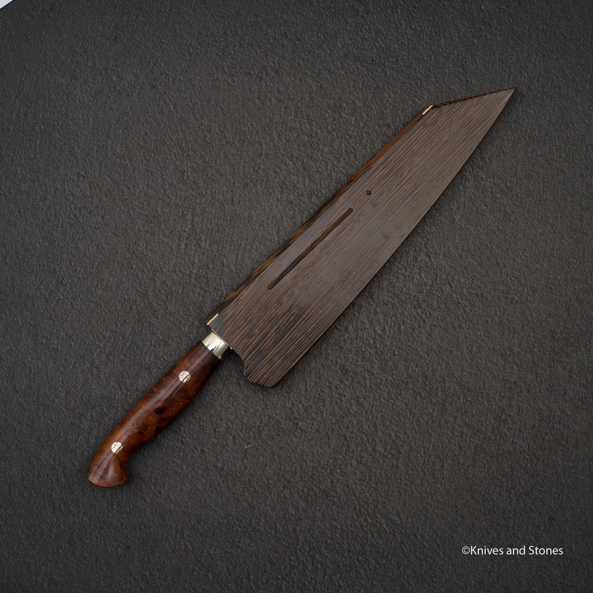 Kurosaki Senko SG2 K-tip Gyuto 210mm Amboyna Western Handle