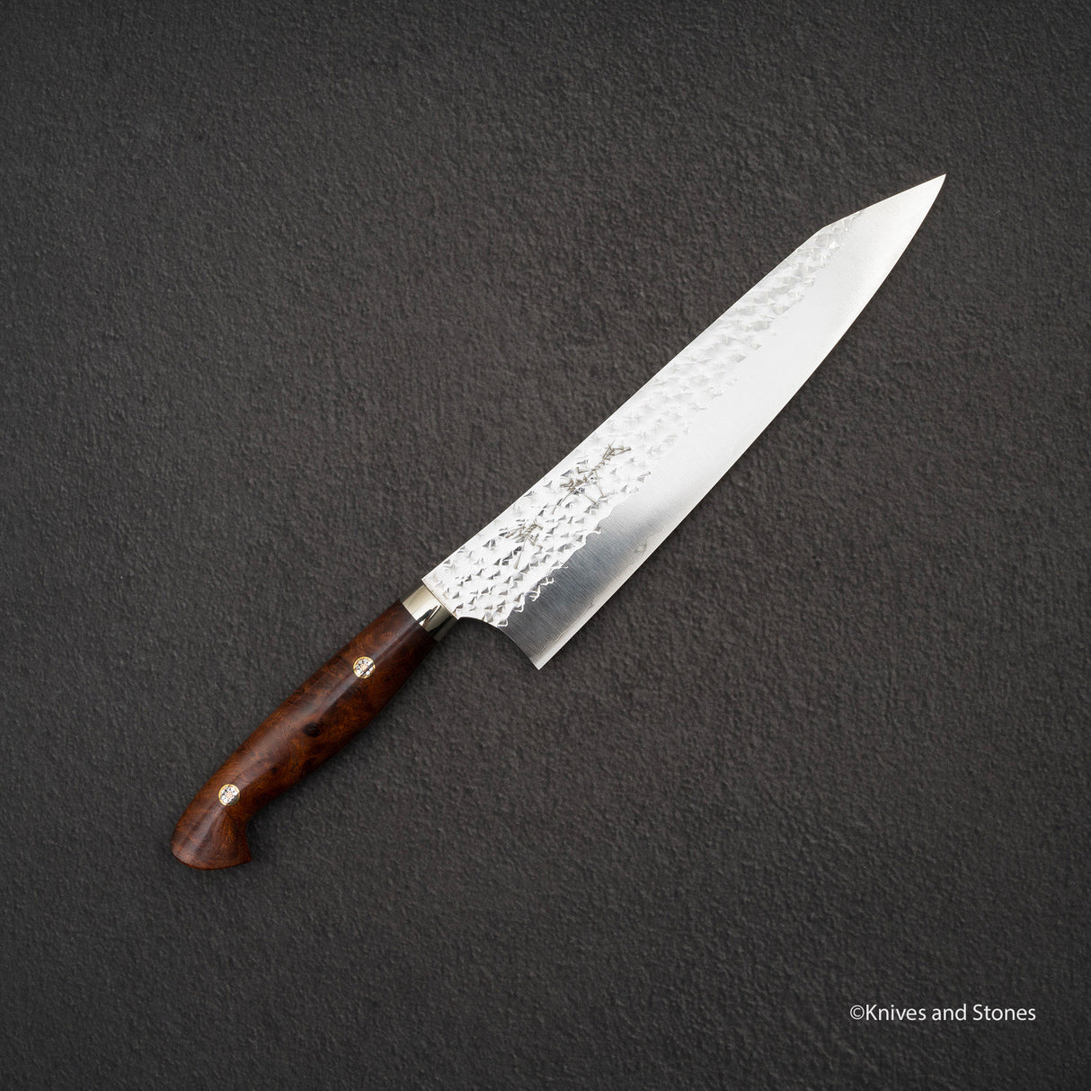 Kurosaki Senko SG2 K-tip Gyuto 210mm Amboyna Western Handle
