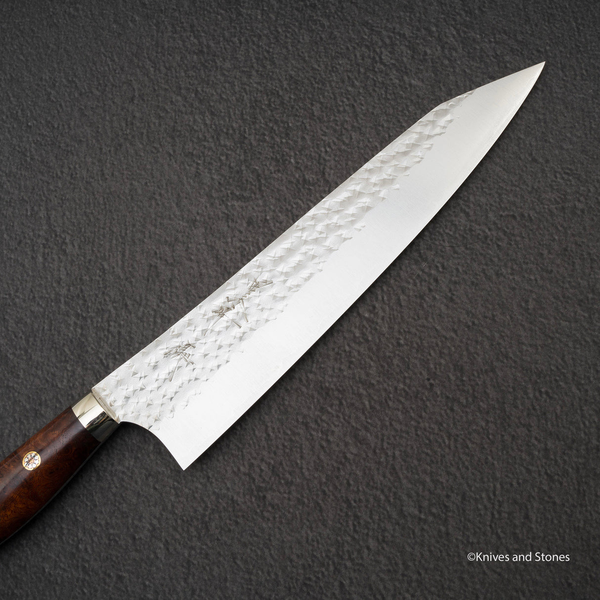 Kurosaki Senko SG2 K-tip Gyuto 210mm Amboyna Western Handle