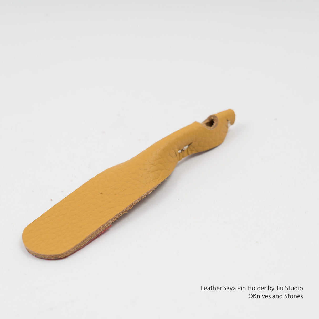 Leather Saya Pin Holder with Pin