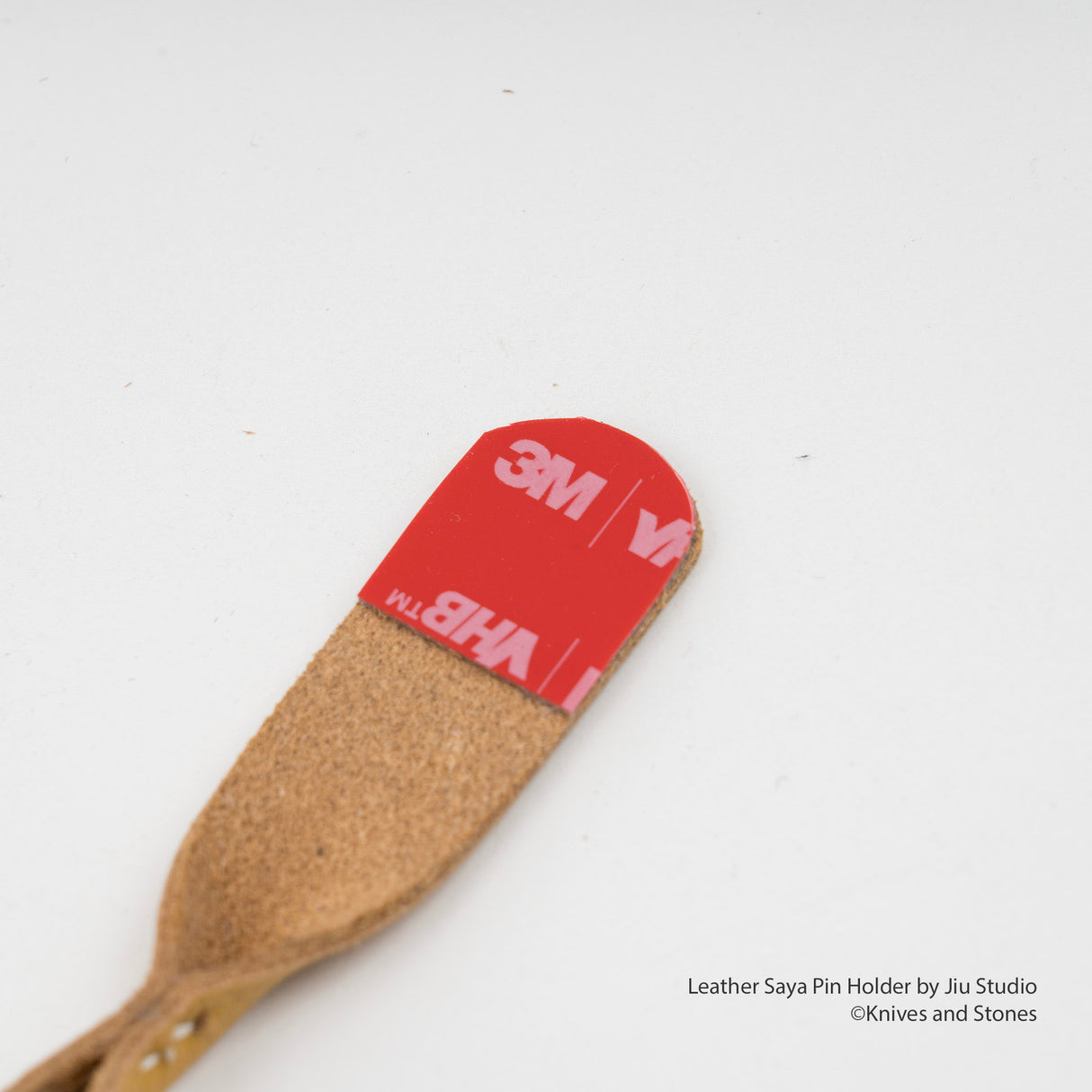 Leather Saya Pin Holder with Pin