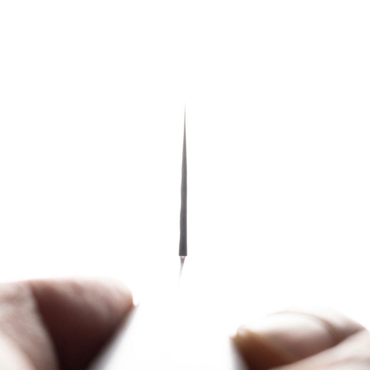 昌景小石 AS 菜刀 165mm,青鋼超級 黑打槌目 K&S 愛心型鐵木手柄