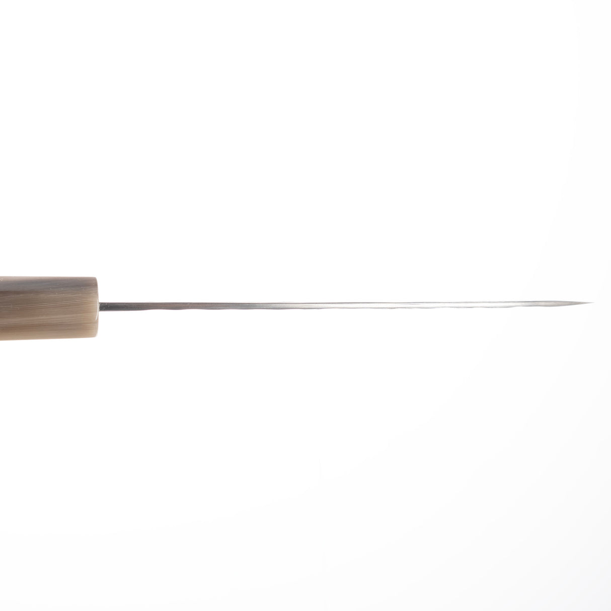 昌景小石 AS Petty 120mm,青紙超級黑打槌目 K&S 心形鐵木手柄