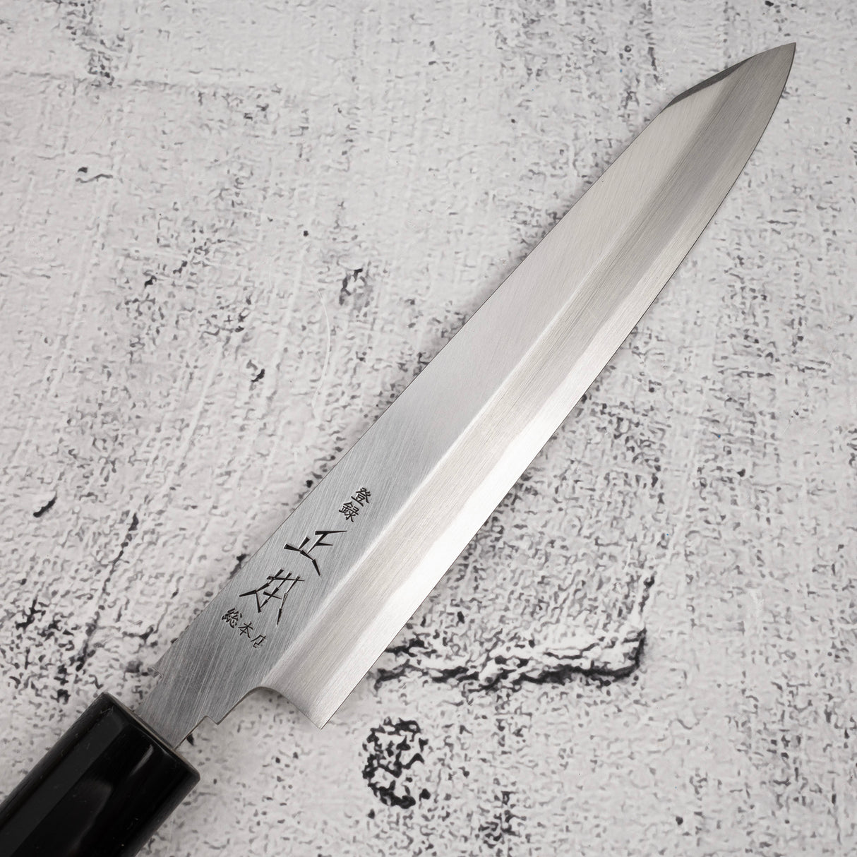 正本白二切付柳刃 165mm KS4616 附鞘