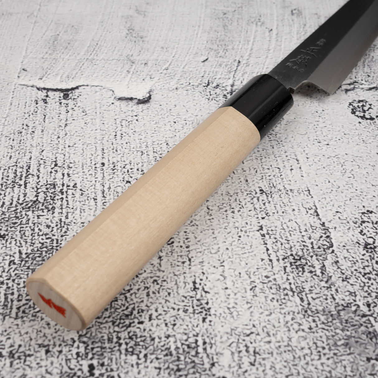 正本白二切付柳刃 165mm KS4616 附鞘