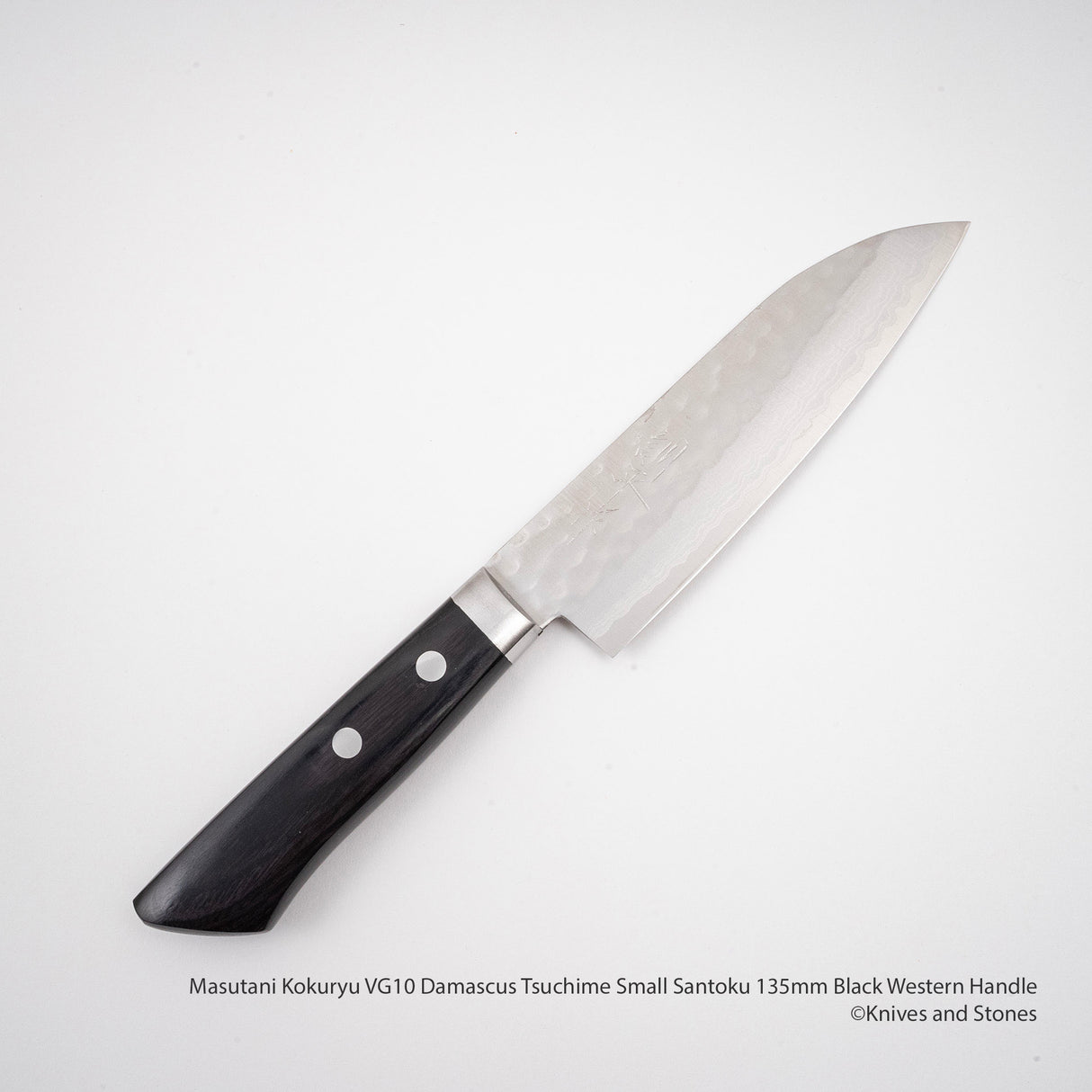 Masutani Kokuryu VG10 大馬士革土梅小三德 135 毫米西式手柄