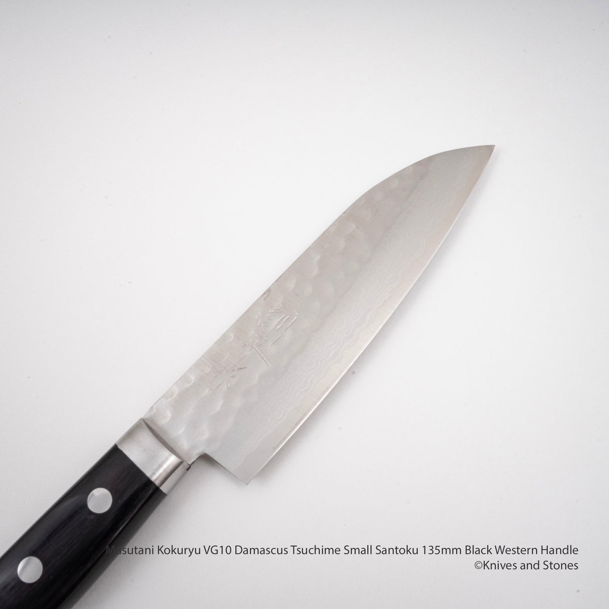 Masutani Kokuryu VG10 大馬士革土梅小三德 135 毫米西式手柄