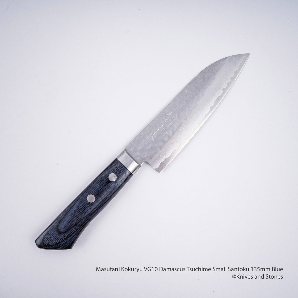 Masutani Kokuryu VG10 大馬士革土梅小三德 135 毫米西式手柄