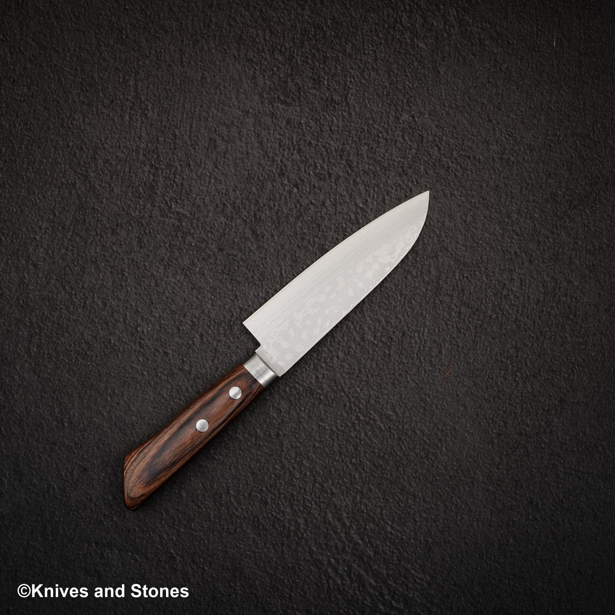 Masutani Sairyu VG10 大馬士革小三德刀 135 毫米西式刀柄