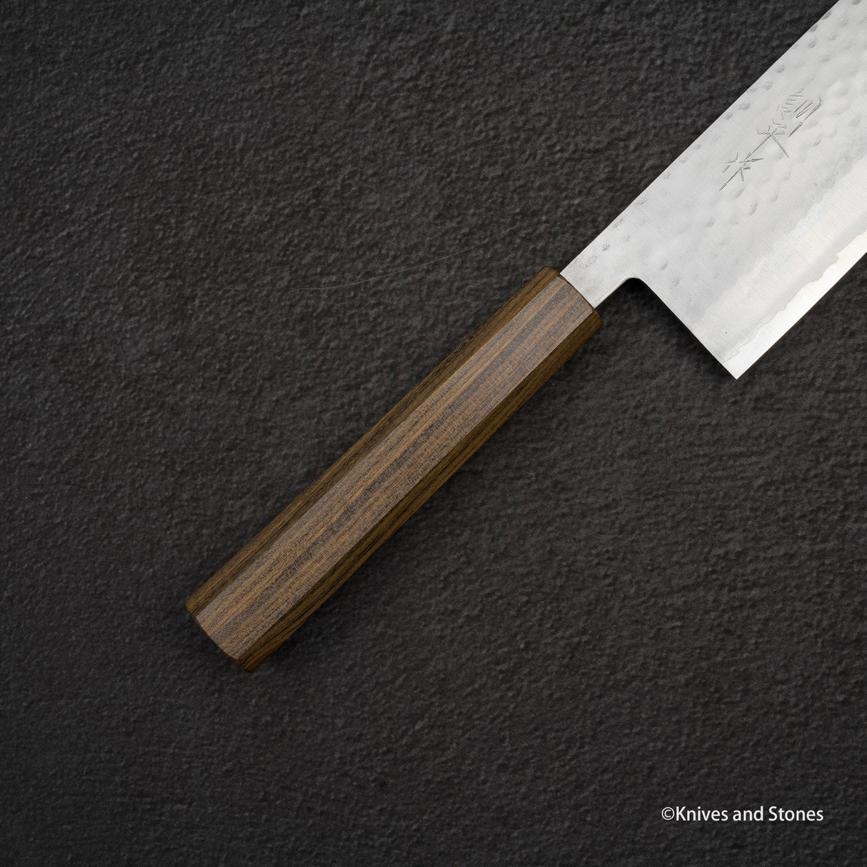 Masutani VG1 Tsuchime Nakiri 165mm Black Chacate Handle