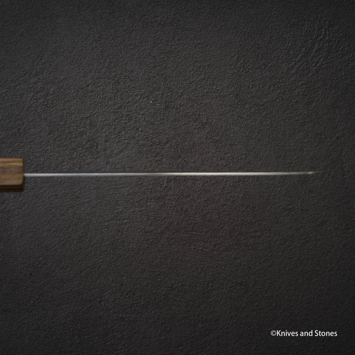 Masutani VG1 Tsuchime Santoku 180mm 黑色 Chacate 手柄