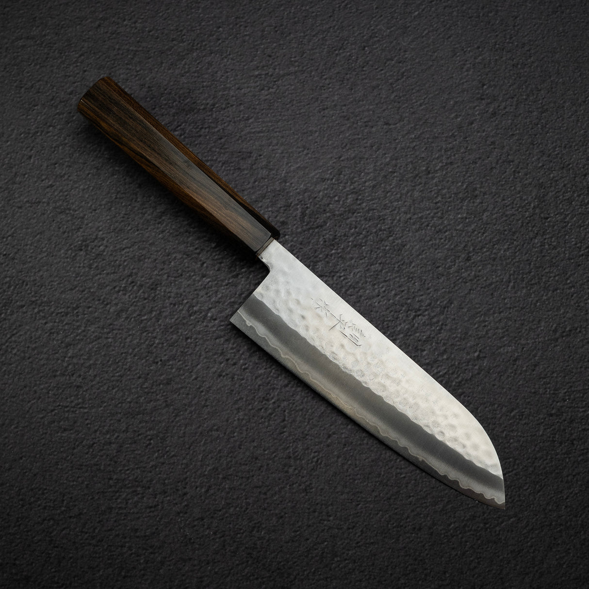 Masutani VG1 Tsuchime Santoku 170mm 黑色 Chacate 手柄