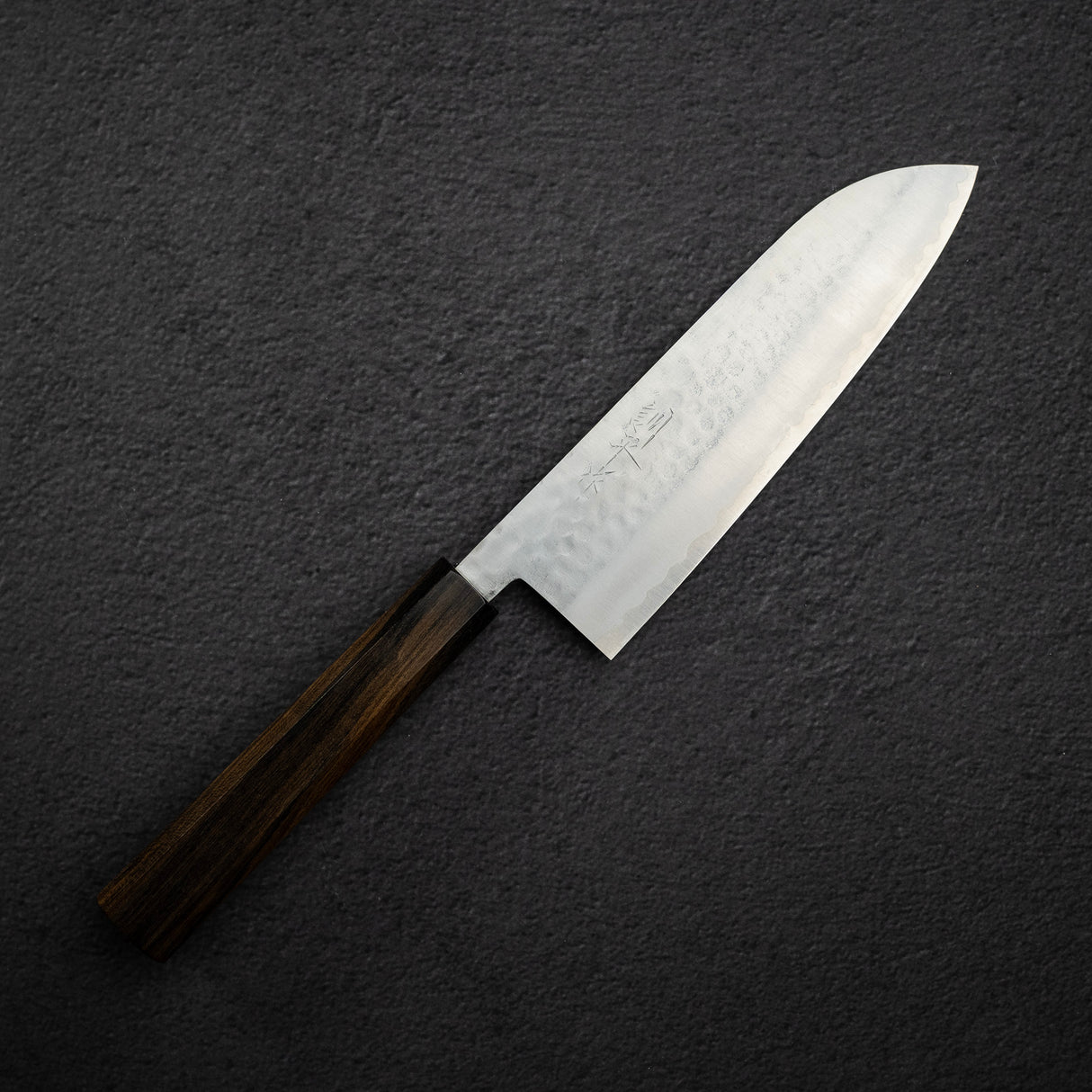 Masutani VG1 Tsuchime Santoku 170mm 黑色 Chacate 手柄