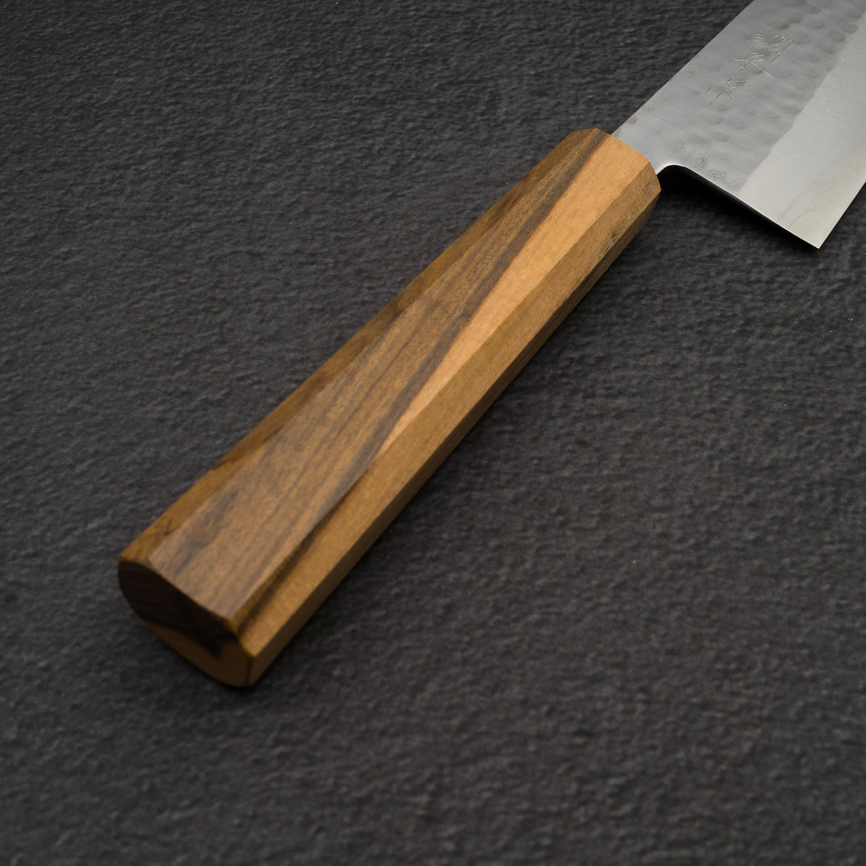 Masutani VG1 Tsuchime Santoku 170mm 黑色 Chacate 手柄