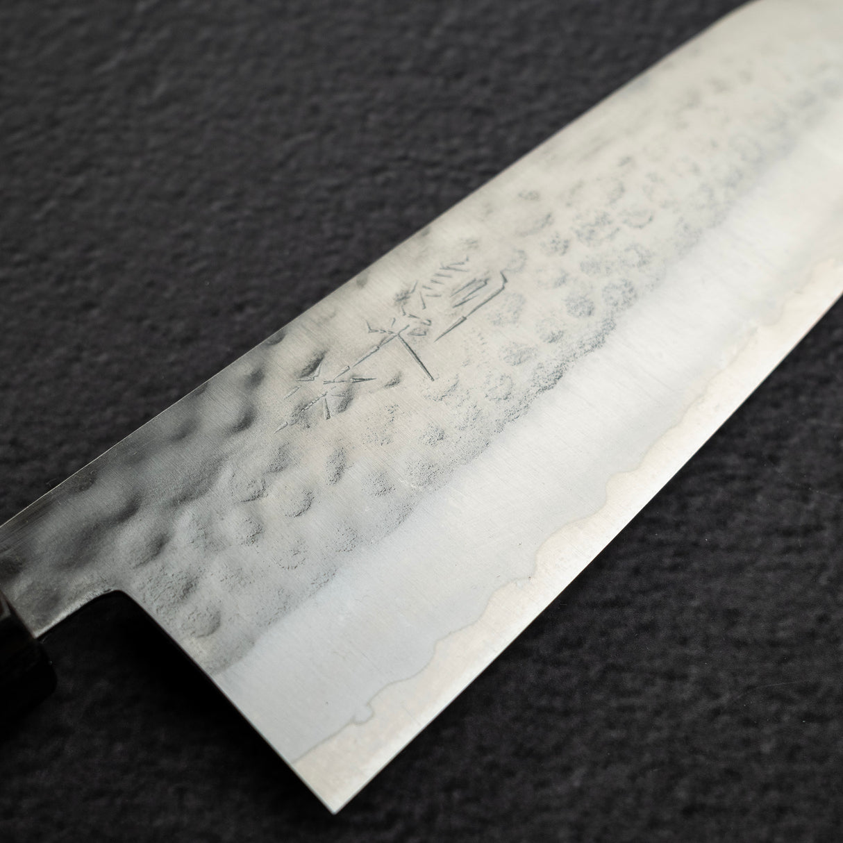 Masutani VG1 Tsuchime Santoku 170mm 黑色 Chacate 手柄